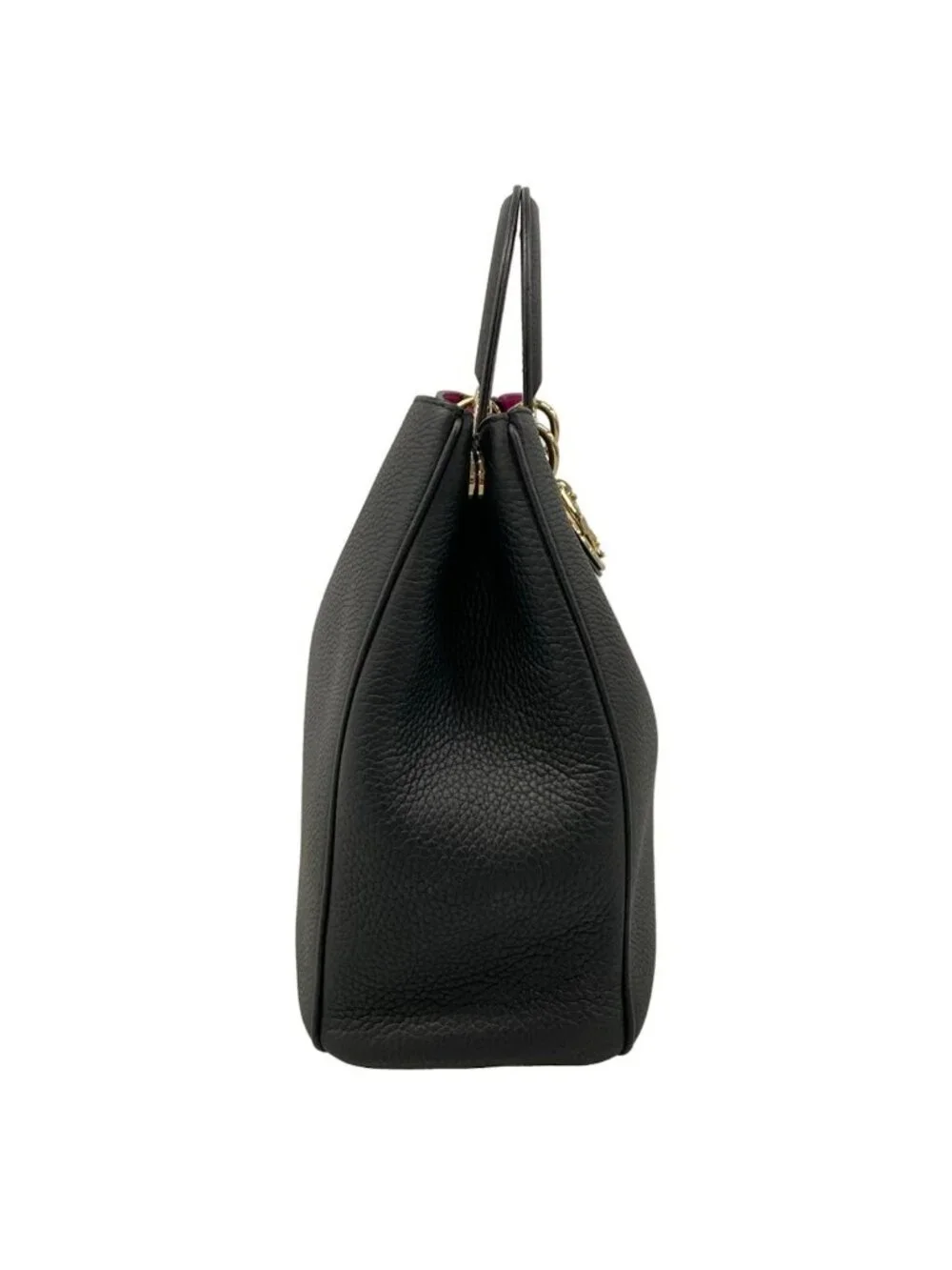 Dior Tote Diorissimo Black Leather